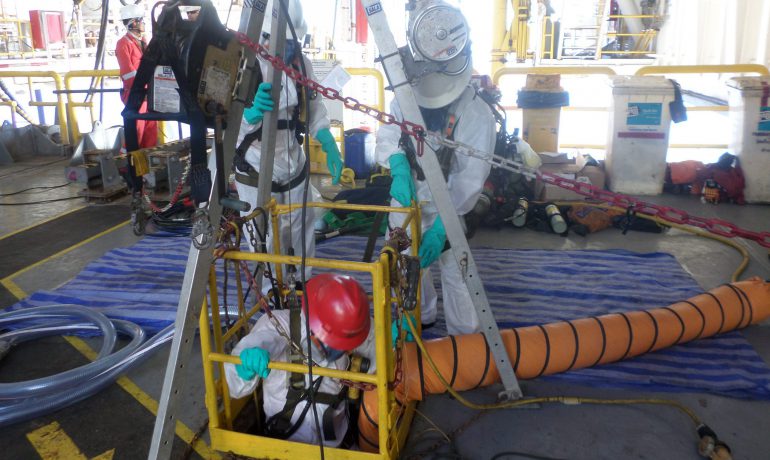 TANK CLEANING FOR VESSEL AND RIG INCLUDE WASTE DISPOSAL MANAGEMENT